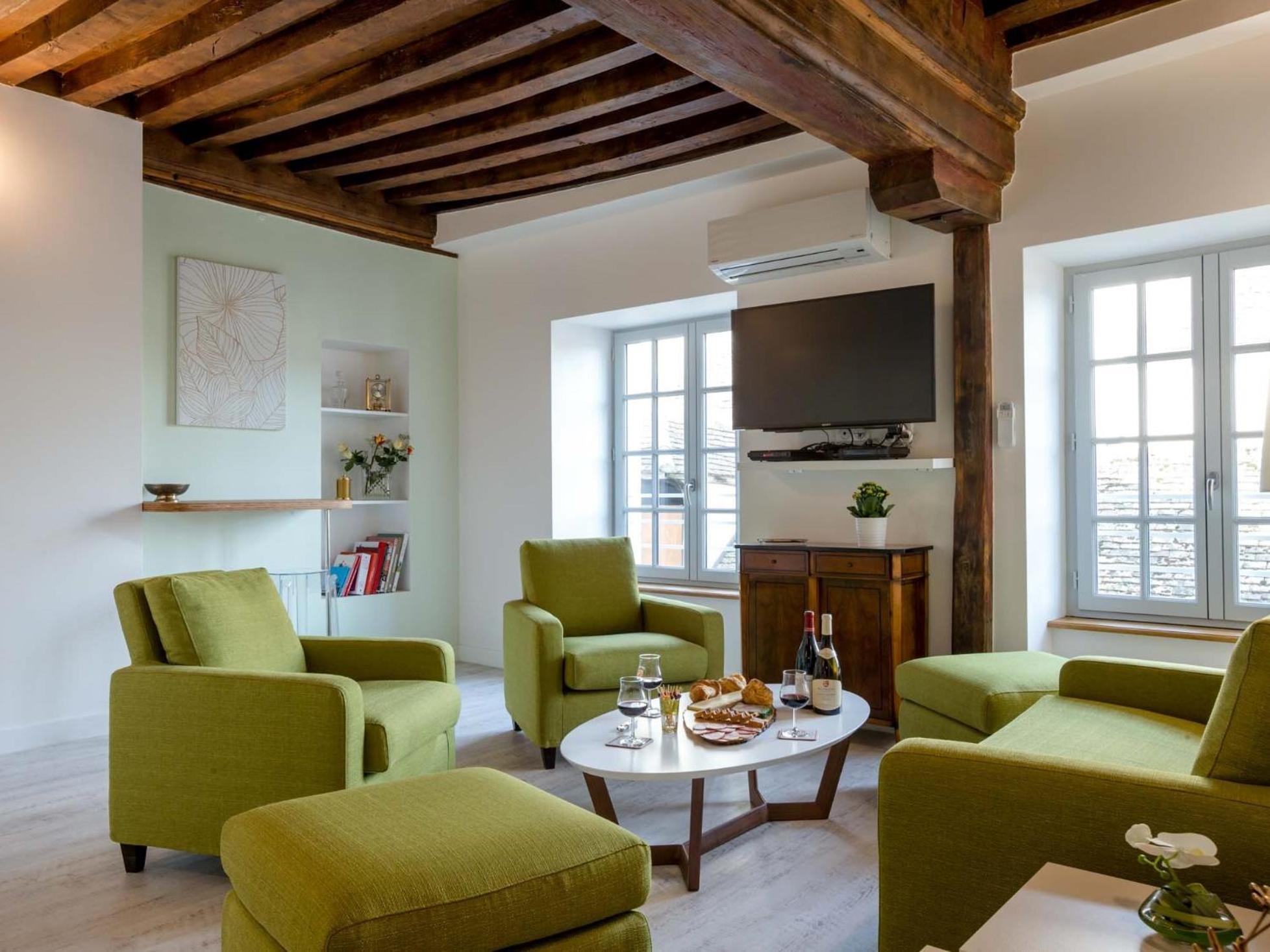 Residence Beaune Sweet Home, 4 Appartements D'Exception Avec Parking Inclus Cameră foto