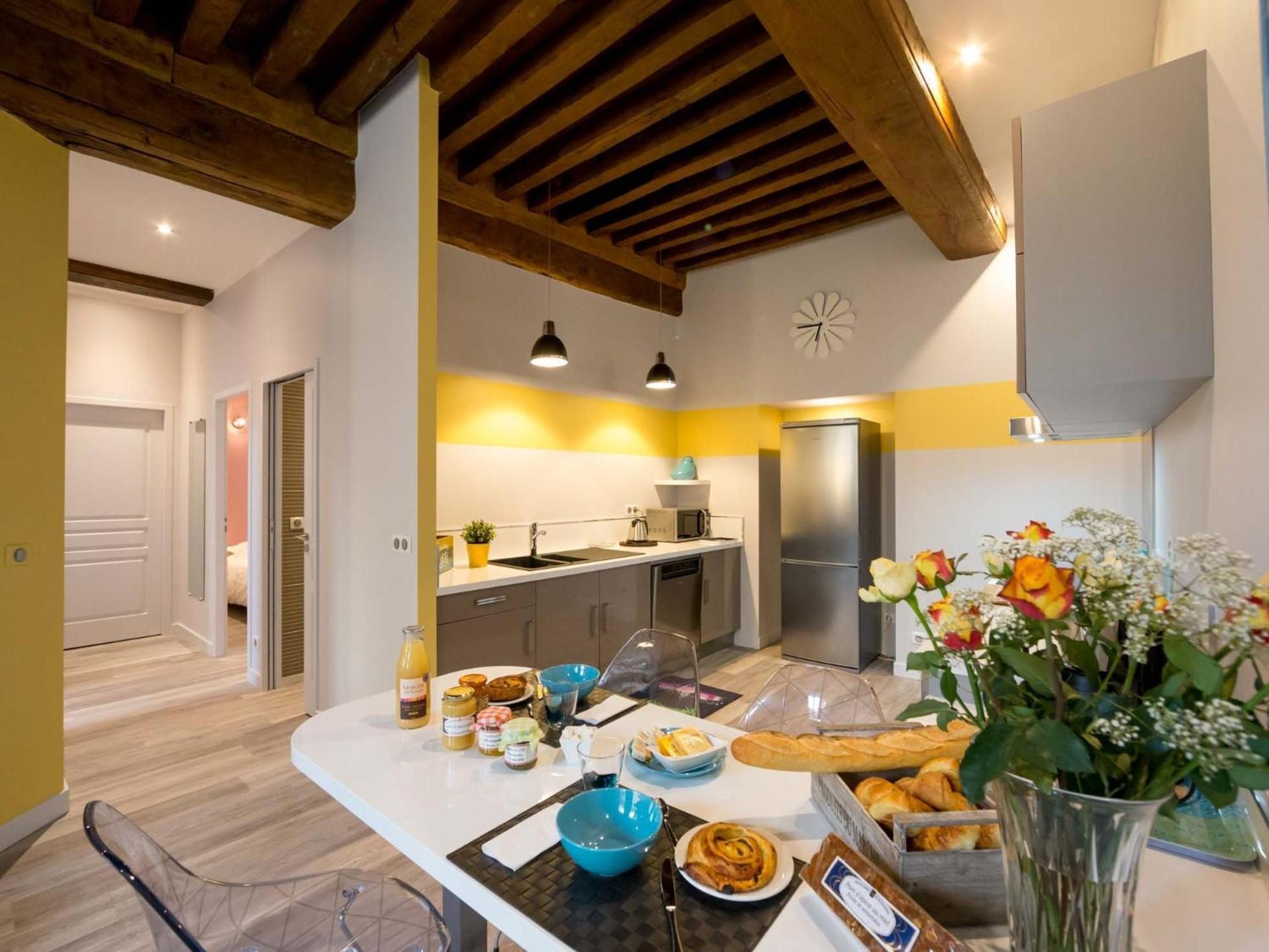 Residence Beaune Sweet Home, 4 Appartements D'Exception Avec Parking Inclus Cameră foto