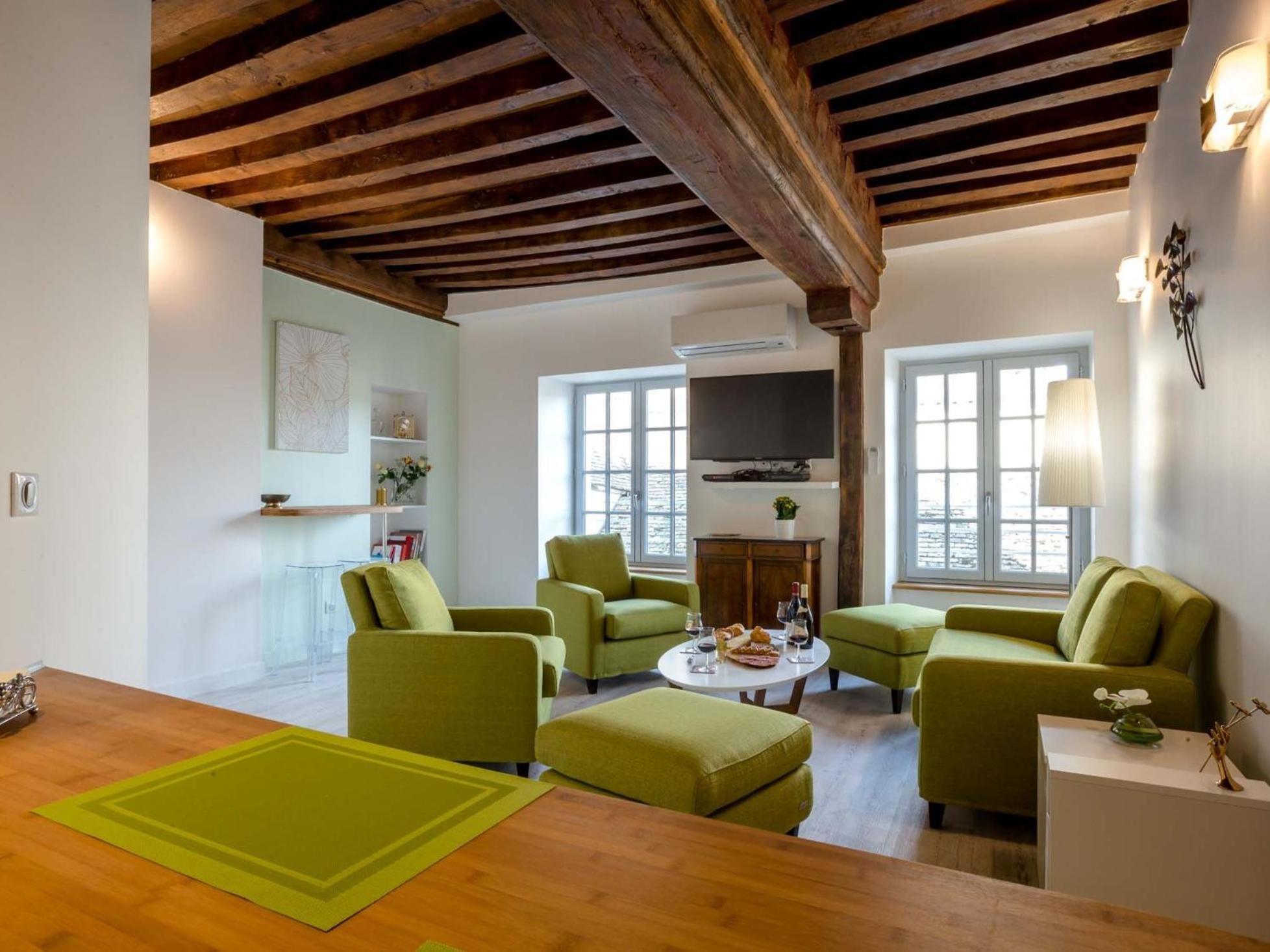 Residence Beaune Sweet Home, 4 Appartements D'Exception Avec Parking Inclus Cameră foto
